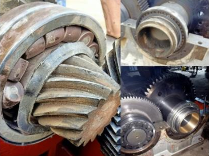 Renovathion and Maintenance Of Crusher Mean Gearboxs